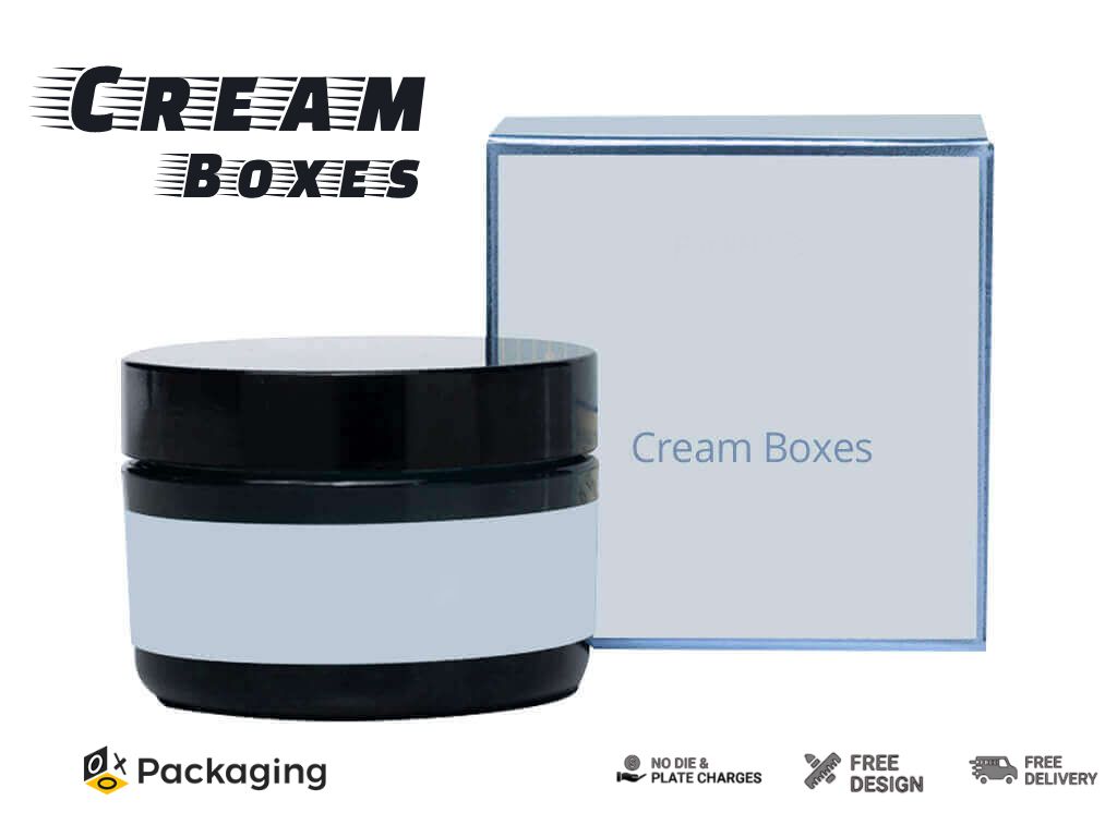 Cream boxes