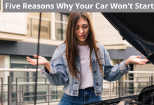 Photo of Five Reasons Why Your Car Won’t Start
