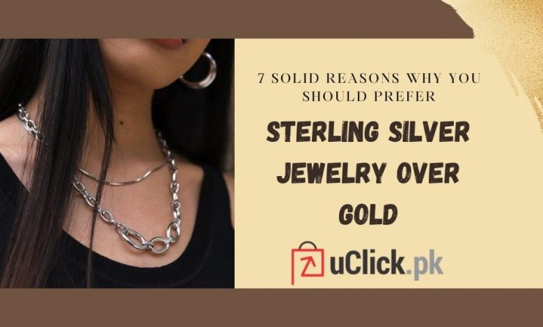 Sterling Silver Jewelry Over Gold