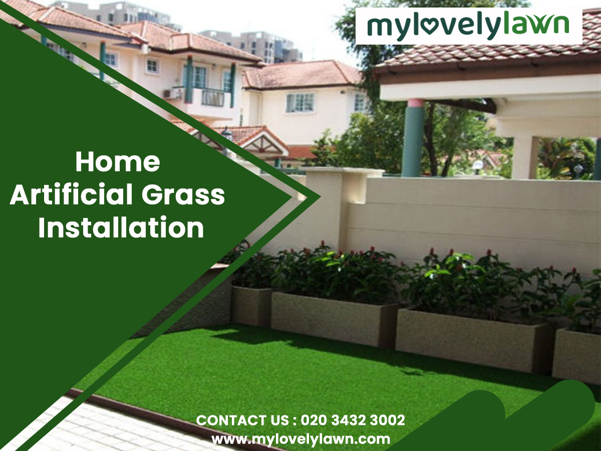 Home artificial grass installer