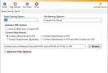 Photo of Bulk Save Outlook Message as PDF with Attachments
