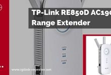 Photo of TP-Link RE850D AC1900 Range Extender Setup