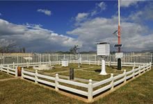 Photo of Wind direction sensor in weather monitoring