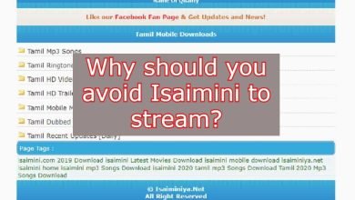Photo of Why should you avoid isaimini hd movies to stream or watch?