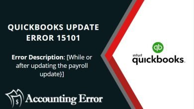 Photo of Easy Solutions To Rectify QuickBooks Update Error 15101