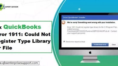 Photo of 4 Proven Methods to Fix QuickBooks Error 1911