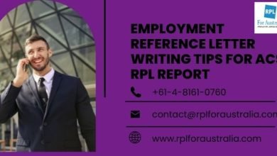 Photo of Employment Reference Letter Writing Tips For ACS RPL Report