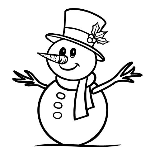 Draw An Animated Snowman