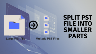split large pst file into multiple smaller parts